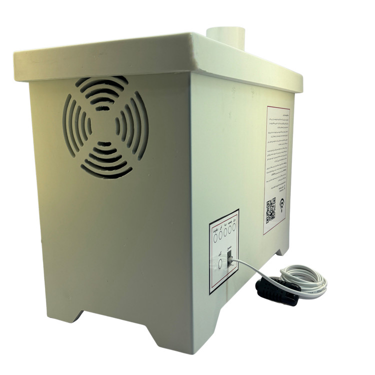 نمای پشت دستگاه رطوبت ساز