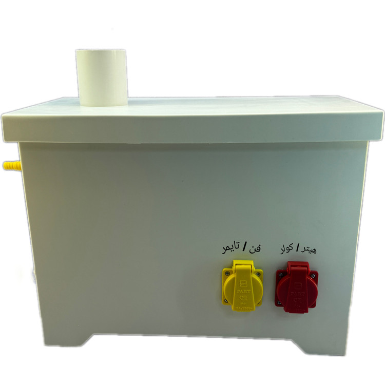 نمای پشت دستگاه رطوبت ساز